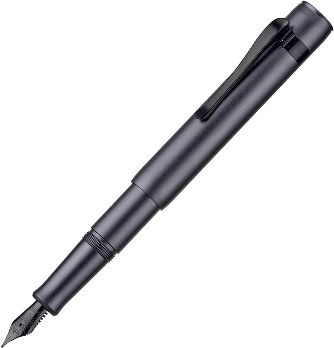 Hongdian M2 Black Forest Mini Fountain Pen, Fine Soft Nib & Sleek Shape - Image 2