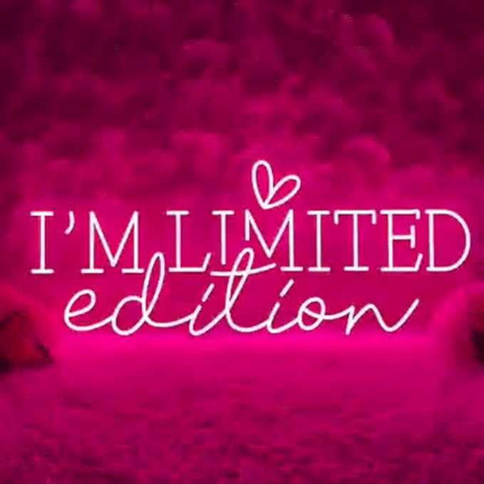 I'm Limited Edition LED Neon Sign, Custom Beauty Room Light Sign, Beauty Salon - Image 4