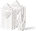 36 Pack Square Satin Dinner Napkins, 16x16 Inches Silky Soft Smooth Table Cloth by Counfeisly