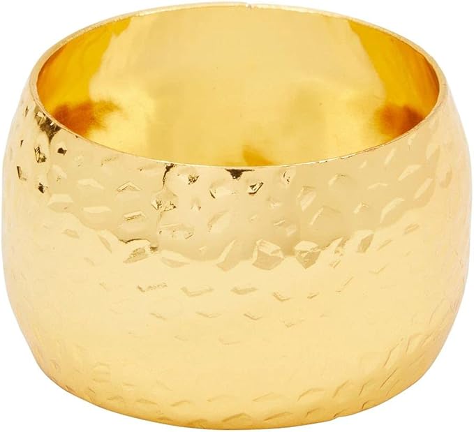 Farmlyn Creek Gold Napkin Ring Set of 12 - Image 6