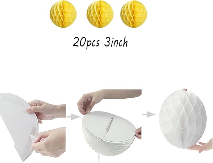 20pcs Honeycomb Decoration - Image 2