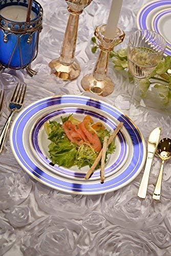 Gold Plastic Silverware Set, Extra Heavy Duty Flatware, Disposable Cutlery - Image 5