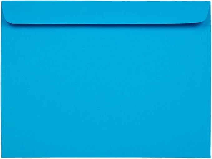 JAM PAPER 9 x 12 Booklet Colored Envelopes by JAMPaper