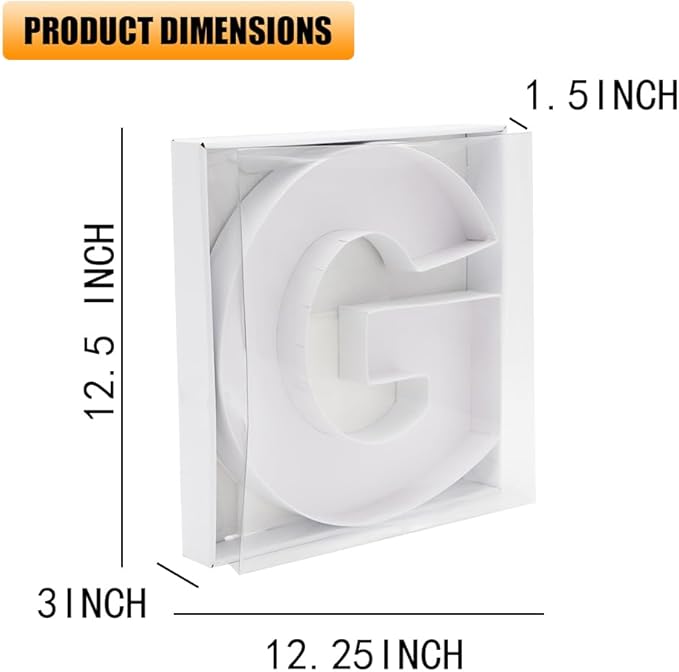 12" Fillable Cardboard Letter Charcuterie Gift Cupcake Box - Image 2