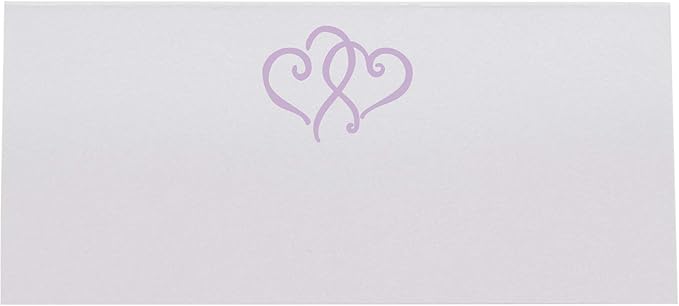 Linked Hearts Printable Place Cards, Laser & Inkjet Printers - Image 5