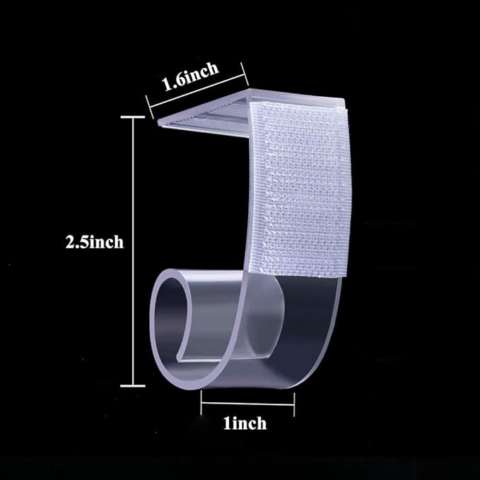50 Pieces Table Skirt Clips Plastic Tablecloth Clips - Image 3