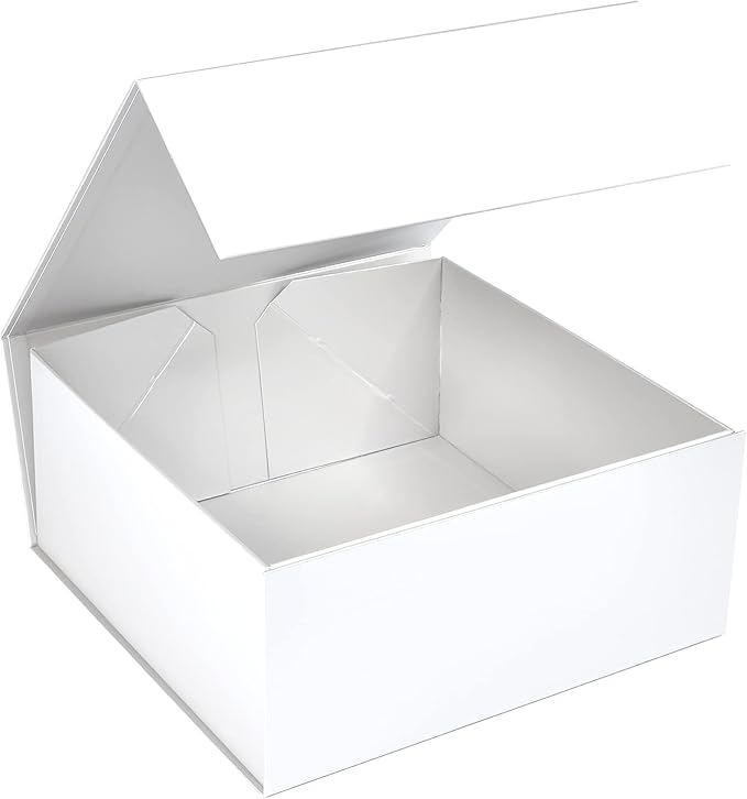 CECOBOX - Gift Boxes with Lids for Presents 6"x6"x2.75" - Matte, Collapsible - Image 2