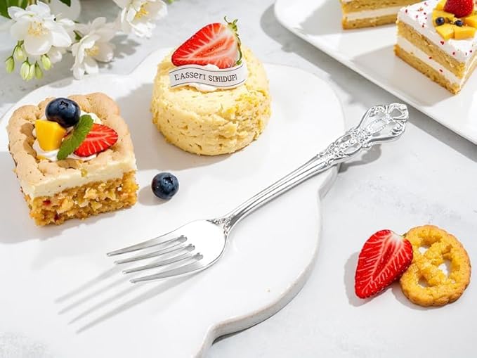 30PCS Silver Plastic Forks - Image 9