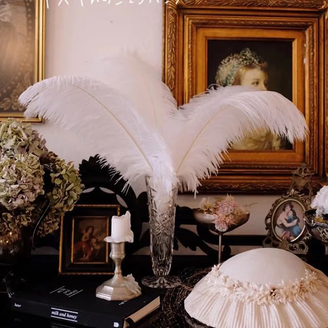 Happy Feather 16-18 inch Purple Ostrich Feathers Craft - Image 5