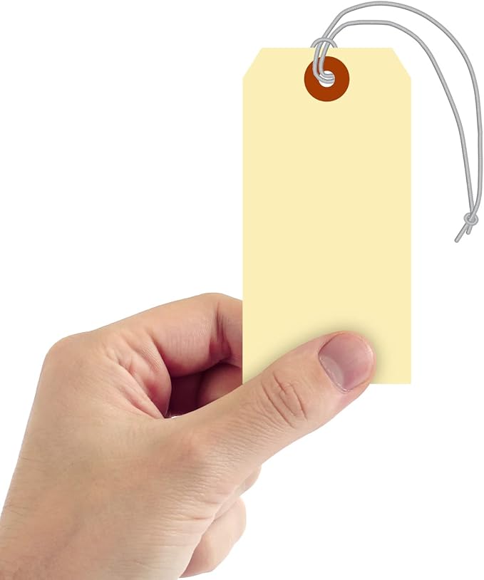 SmartSign Blank Manila Shipping Tags - Image 2