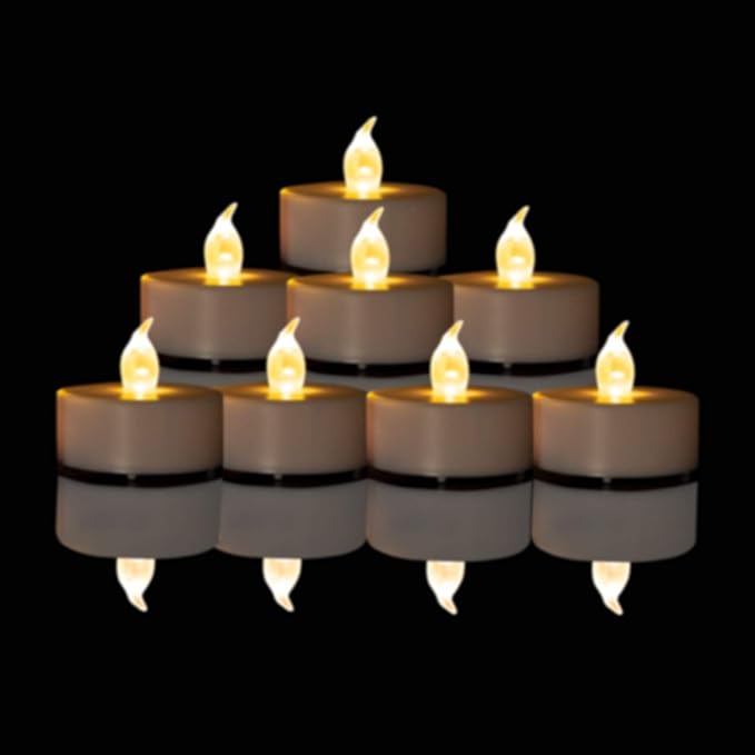 LED Tea Lights Candles- 50PACK Flameless Candles Realistic and Bright - Image 2