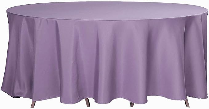 Efavormart Round Tablecloth, 120 Inch Stain & Wrinkle Resistant Washable Table - Image 6