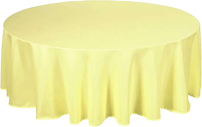 Efavormart Round Tablecloth, 108 Inch Stain & Wrinkle Resistant Washable Table - Image 6