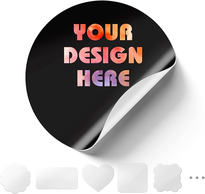 Custom Logo Stickers for Business, Personalised Logo Labels by CustomStickers