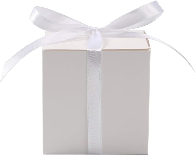 COTOPHER 60pcs Small Gift Boxes, Favor Boxes 2x2x2 inches Paper Gift Boxes - Image 5