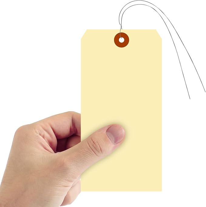 SmartSign Blank Manila Shipping Tags - Image 2