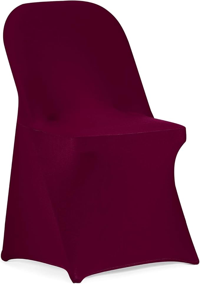 Peomeise Stretch Spandex Folding Chair Cover by Peomeise