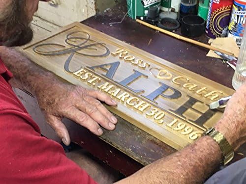 ADVPRO Personalized Custom Made Solid Pine Wood rustic home sign décor - Image 7