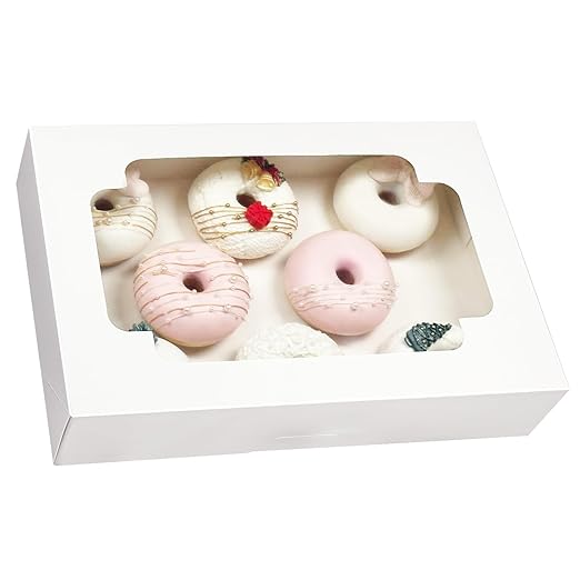 qiqee Auto-pop up White Cookie Box - Image 3