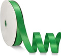 Green Satin Ribbon Double Faced Satin 1/2 inch x 55 Yards Polyester Ribbon by OZXCHIXU