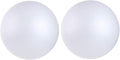 2PCS 7.9 Inch White Foam Balls Polystyrene Craft Balls Foam Balls by CCINEE