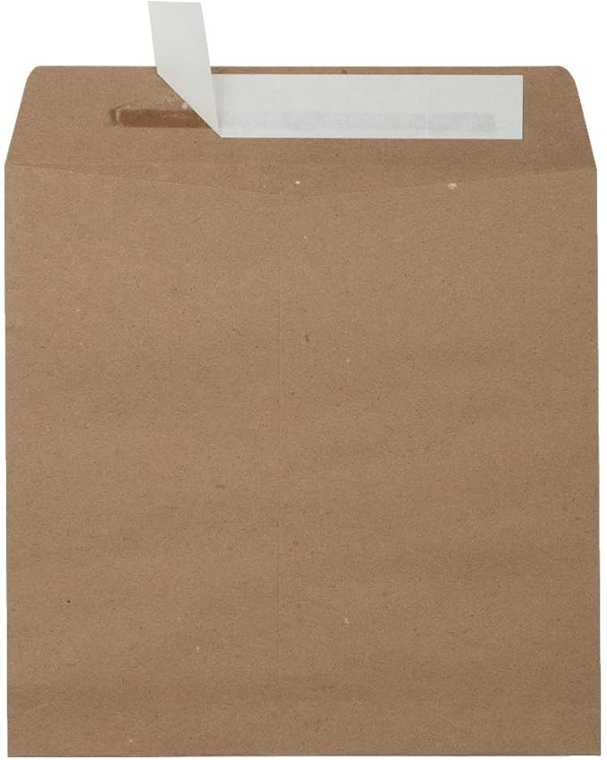 LUXPaper Square Invitation Envelopes | Peel & Press | 8 1/2" x 8 1/2" | Grocery by LUXPaper