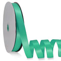 Aqua Satin Ribbon Double Faced Satin 1/2 inch x 55 Yards Polyester Ribbon by OZXCHIXU