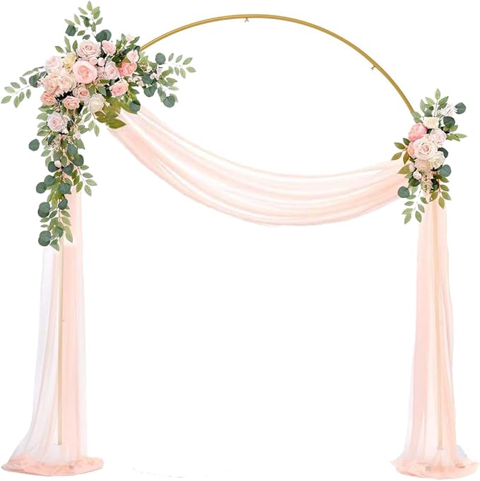 Vincidern Wedding Arch Backdrop Stand 7.8FT, Party Balloon Arch Stand by Vincidern