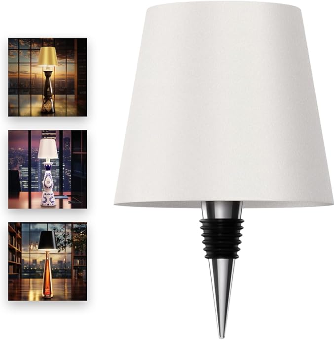 Wireless Bottle Lamp, For Any Type of Bottle by PRIDOLADESIGN