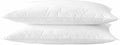 Ultra Thin Flat Soft Bed Pillows King Size Set of 2 Pack by Acteb