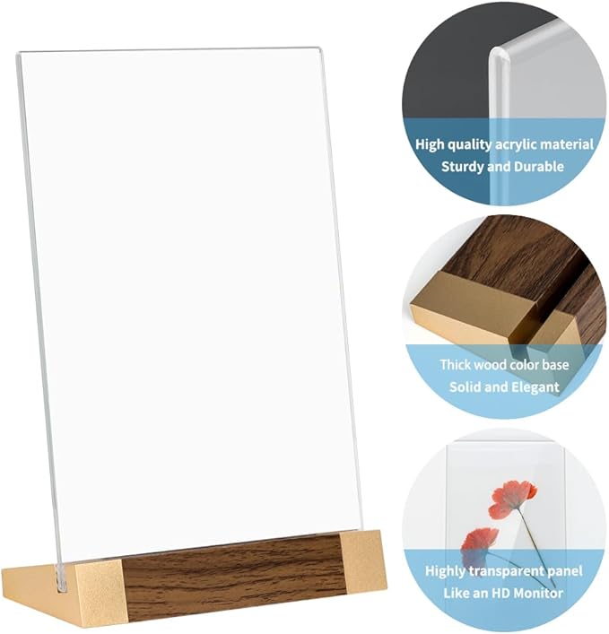 Acrylic Mini Sign Holder 4x6 Inch - Image 5