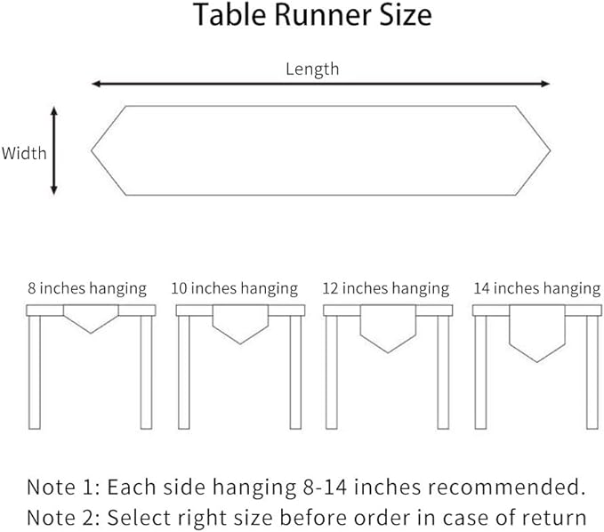 ARTABLE Rectangle Table Runner Lace Macrame Embroidered Table Runners - Image 6