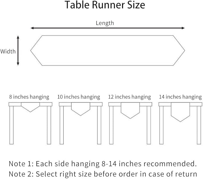 ARTABLE Rectangle Table Runner Lace Macrame Embroidered Table Runners - Image 6