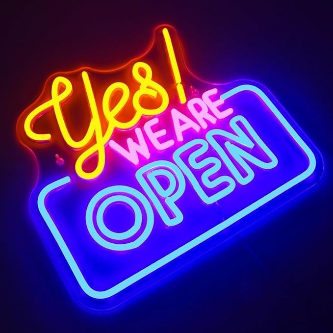 Ineonlife Open Neon Signs, Bright Led Light High Visibility Advertisement Board - Image 8