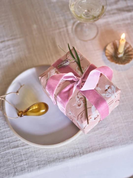 Pink Velvet Ribbon 1'' 25 Yards - Image 4