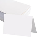 50 Pack 5x7 Blank Cardstock Paper, Thick Folded Heavy Cardstock by JagerGreen