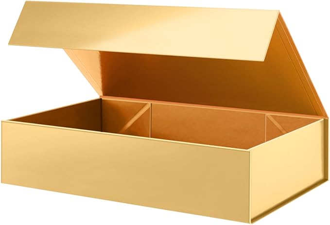 PACKHOME Extra Large Gift Box 17.5x11.3x4.3 Inches, Sturdy Shirt Box by PACKHOME