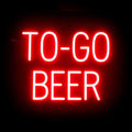 SpellBrite TO-GO BEER Sign | Beer-Related Sign by SpellBrite