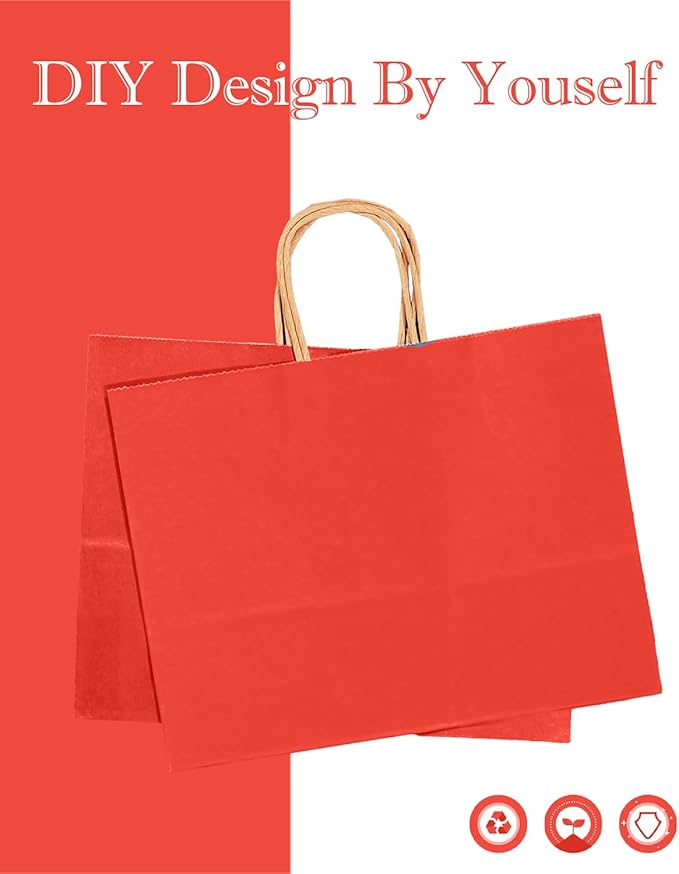 qiqee 100PCS Large Gift Bag - Image 4