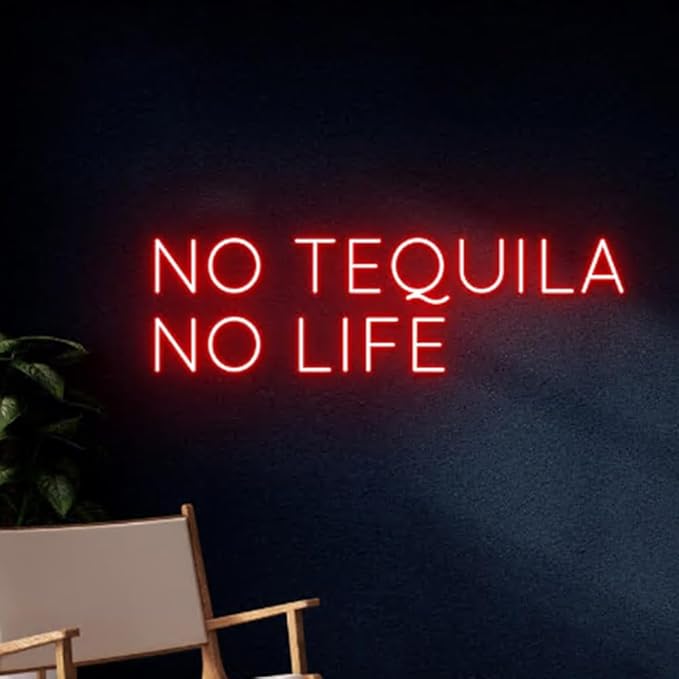 No Tequila No Life Neon Sign, No Tequila No Life Led Light, Tequila Led Sign - Image 5