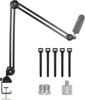 BOMGE heavy duty gaming Mic Boom Arm, Adjustable Studio Microphone Stand Arm by BOMGEMusicStudio