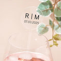 Personalized Wedding Drink Stirrers, Custom Anniversary Stir Swizzle Sticks by Lullbabymall