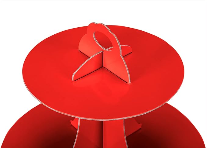 2Pcs 3-Tier Cupcake Stand, Cake Stand holder, Tiered DIY Cupcake Stand Tower - Image 4