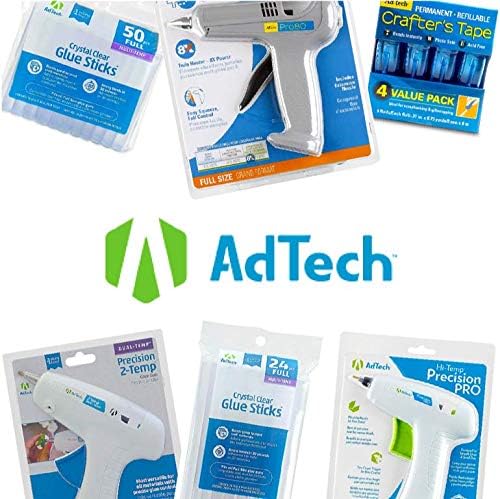 AdTech Crystal Clear Hot Glue Gun Sticks – Full Size Hot Glue Sticks. - Image 7