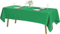 Rectangle Tablecloth 60x102 inch Washable Polyester Fabric Table Cloth by Cupuamon