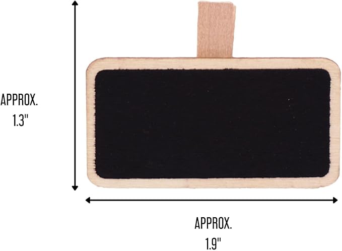 72 Count Chalkboard Signs Clips - Image 3