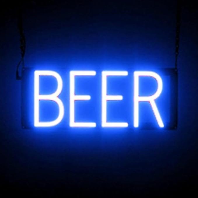 SpellBrite BEER Sign | Beer-Related Sign by SpellBrite
