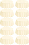 10 Pack Round Tablecloths by REWOMC