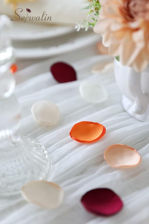 Serwalin 300Pcs Silk Rose Petals Flower Petals - Image 6