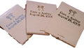 50 Personalized White Jacket Match Books Matches 30 Strike Matchbooks by Party+Favors+Plus